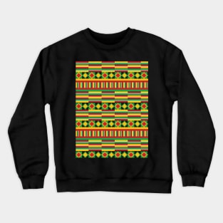 KENTE pattern Crewneck Sweatshirt